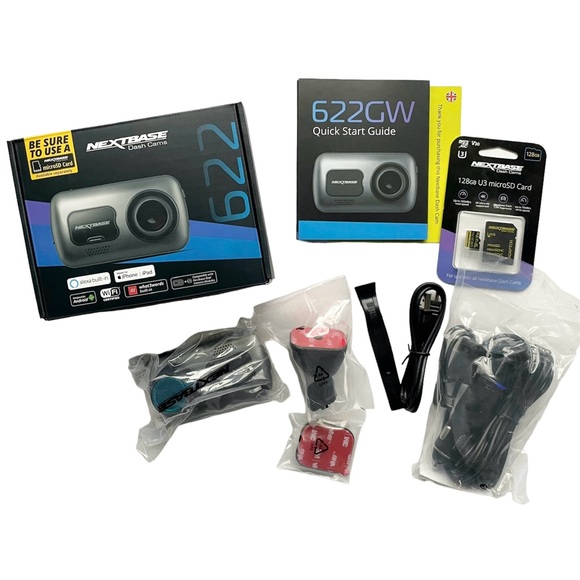 NEW NextBase Dash Cam 4K 622GW + 128GB + extra mount - Picture 3 of 14
